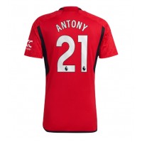 Billiga Manchester United Antony #21 Hemma fotbollskläder 2023-24 Kortärmad